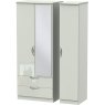 Galahad Triple 2 Drawer Mirror Robe Galahad Triple 2 Drawer Mirror Robe