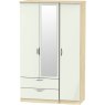 Galahad Triple 2 Drawer Mirror Robe Galahad Triple 2 Drawer Mirror Robe