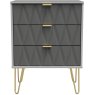 Percival 3 Drawer Midi Chest Percival 3 Drawer Midi Chest