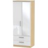 Lancelot 2ft 6in 2 Drawer Mirror Robe Lancelot 2ft 6in 2 Drawer Mirror Robe