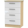 Lancelot 4 Drawer Midi Chest Lancelot 4 Drawer Midi Chest