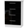 Lancelot 4 Drawer Midi Chest Lancelot 4 Drawer Midi Chest