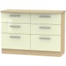 Lancelot 6 Drawer Midi Chest Lancelot 6 Drawer Midi Chest