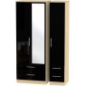 Lancelot Tall Triple 2 Drawer Mirror + Drawer Robe Lancelot Tall Triple 2 Drawer Mirror + Drawer Robe