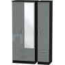 Lancelot Tall Triple 2 Drawer Mirror + Drawer Robe Lancelot Tall Triple 2 Drawer Mirror + Drawer Robe