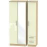 Lancelot Tall Triple Mirror + Drawer Robe Lancelot Tall Triple Mirror + Drawer Robe