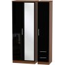 Lancelot Tall Triple Mirror + Drawer Robe Lancelot Tall Triple Mirror + Drawer Robe