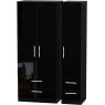 Lancelot Triple 2 Drawer + Drawer Robe Lancelot Triple 2 Drawer + Drawer Robe