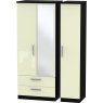 Lancelot Triple 2 Drawer Mirror Robe Lancelot Triple 2 Drawer Mirror Robe