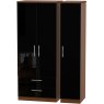 Lancelot Triple 2 Drawer Robe Lancelot Triple 2 Drawer Robe