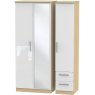 Lancelot Triple Mirror + Drawer Robe Lancelot Triple Mirror + Drawer Robe