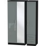 Lancelot Triple Mirror + Drawer Robe Lancelot Triple Mirror + Drawer Robe