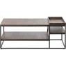 Remi Smoked Oak Coffee Table 70x120cm