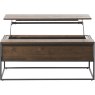 Remi Smoked Oak Coffee Table Lift 60x110cm Remi Smoked Oak Coffee Table Lift 60x110cm