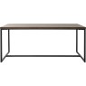 Remi Smoked Oak Dining Table 180x90cm