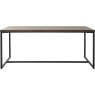 Remi Smoked Oak Dining Table 180x90cm Remi Smoked Oak Dining Table 180x90cm