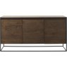 Remi Smoked Oak Sideboard 3 Section