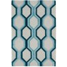 Hand Tufted Honey Multi Blue