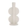 Present Time Home Decor Candle Holder Double Bubble Ivory