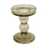 Present Time Home Decor Candle Holder Glass Art Medium Moss