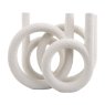Present Time Home Decor Candle Holder Ring Ivory
