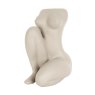 Present Time Home Decor Plant Pot Sitting Lady ivory