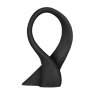 Present Time Home Decor Statue Abstract Art Bow black