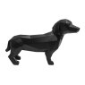 Present Time Home Decor Statue Origami Dog Standing Back