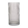 Present Time Home Decor Vase Allure Straight Dark Grey