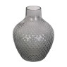 Present Time Home Decor Vase Delight glass dark grey