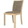 Malmo Upholstered Back Chair Grey Fabric Malmo Upholstered Back Chair Grey Fabric