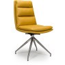 Biloxi Nobo Swivel Chair Brushed Steel (K/D) Brushed Steel Legs Biloxi Nobo Swivel Chair Brushed Steel (K/D) Brushed Steel Legs