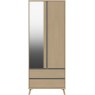 Trotton 2 Door Combi Robe with Mirror Trotton 2 Door Combi Robe with Mirror