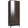 Trotton 2 Door Combi Robe with Mirror Trotton 2 Door Combi Robe with Mirror