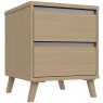 Trotton 2 Drawer Bedside Chest Trotton 2 Drawer Bedside Chest