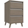 Trotton 3 Drawer Bedside Chest Trotton 3 Drawer Bedside Chest