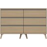 Trotton 3 Drawer Double Chest Trotton 3 Drawer Double Chest