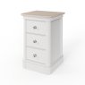 Chartwell Bedroom Narrow 3 Drawer Bedside