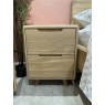 Clearance - Garda 2 Drawer Bedside Chest