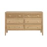 Elva 3 + 3 Wide Chest of Drawers