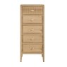 Elva 5 Drawer Wellington Chest