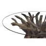 Woodland 160cm Round Dining Table (10mm Glass) Woodland 160cm Round Dining Table (10mm Glass)