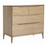 Rimini 4 Drawer Low Wide Chest