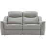 Firth (Leather) 3 Seater Sofa