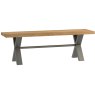 Fontwell Oak Dining 140 Bench