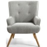 Occasional Chairs Silver Grey Cinema Chair Occasional Chairs Silver Grey Cinema Chair