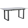 Panama Dining 176cm - 216cm Ext Dining Table Ceramic Light Grey