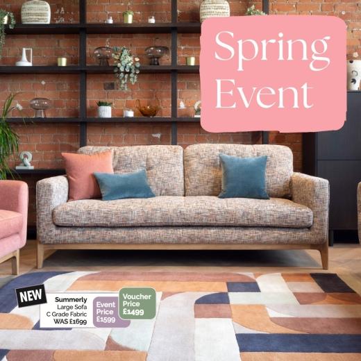 Our Spring Event is here 🌿 Enjoy special savings across the store plus extra money-off vouchers to...