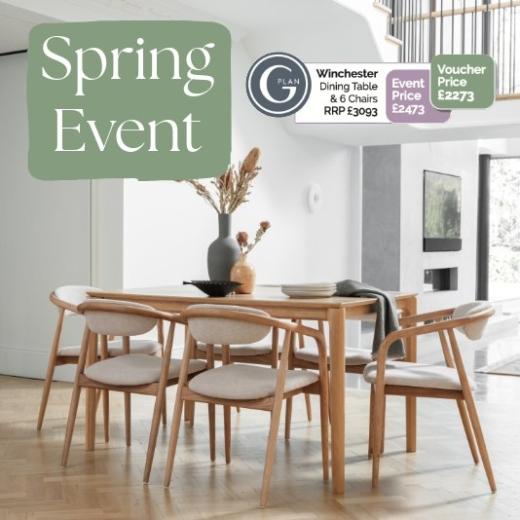 Our Spring Event continues 🌷✨ This beautiful G Plan Winchester dining set is a perfect example o...
