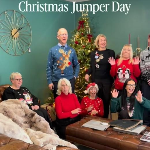 Annual Christmas Jumper Day for Save The Children with this crazy bunch 😂🎄 feeling super festiv...